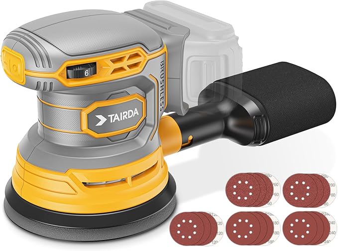 Cordless Random Orbital Sander Compatible for